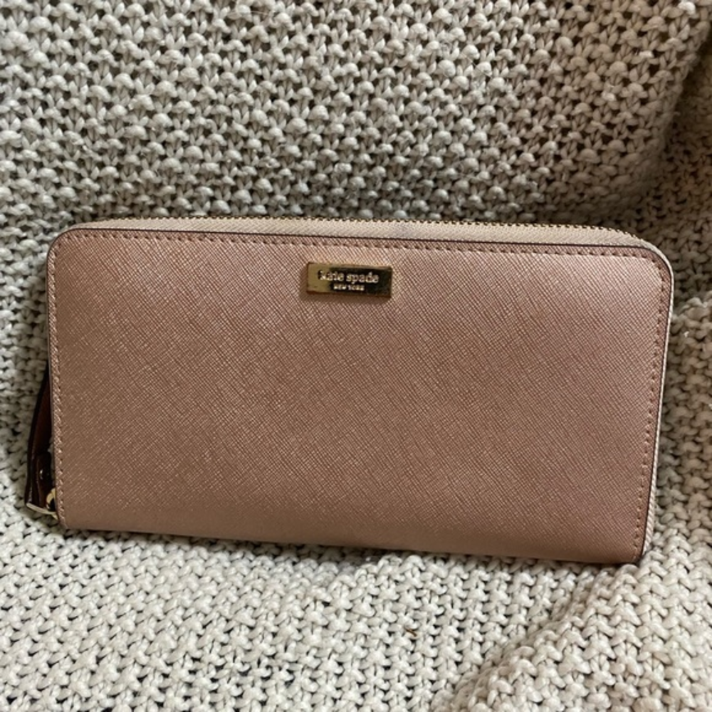 Kate Spade Rose‎ Gold Large Wallet